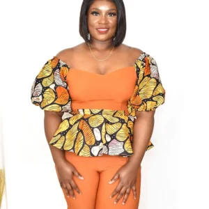 Kente Print Jumpsuit